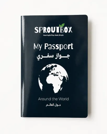 SproutBox Passport Activity Book
