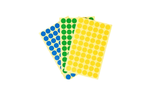 Sticker Dot Sheets