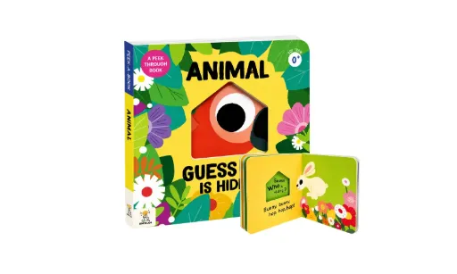 Board Book - Animals, Guess Who's Hiding?"