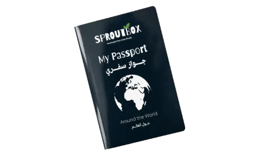 SproutBox Passport Activity Book